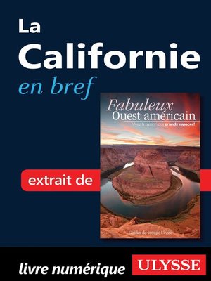 cover image of La Californie en bref